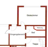 Lageplan Gartenappartement